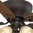 thumbnail image 6 of Casablanca 53187 44 in. Durant 3 Light Brushed Nickel Ceiling Fan with Light, 6 of 7