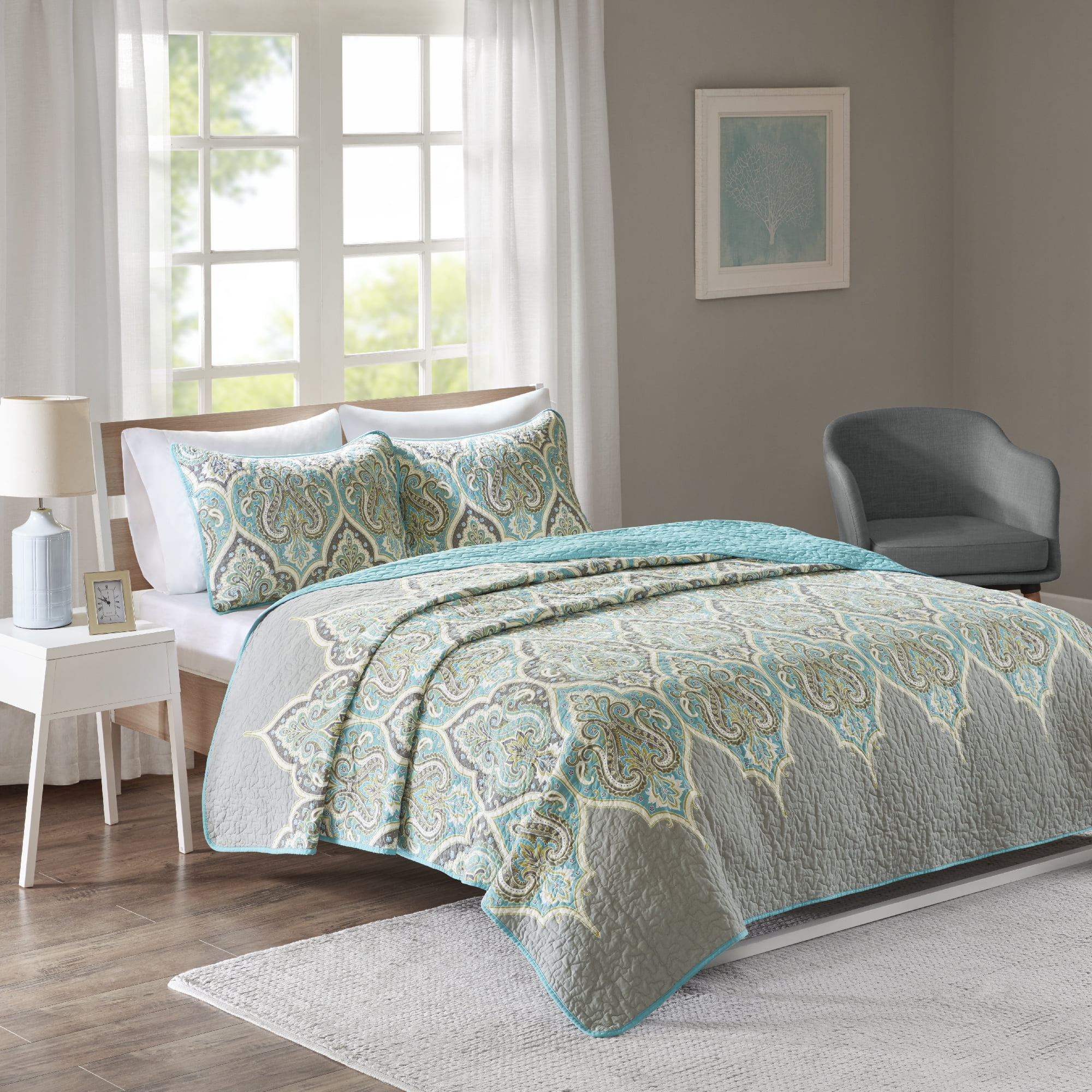 Details about   Comfort Spaces Pierre 4 Piece Comforter Set All Season Ultra Soft Hypoallergenic 