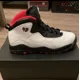 thumbnail image 1 of Size 5.5 - A i r-Jor-dan 10 Retro 2012 Chicago, 1 of 5