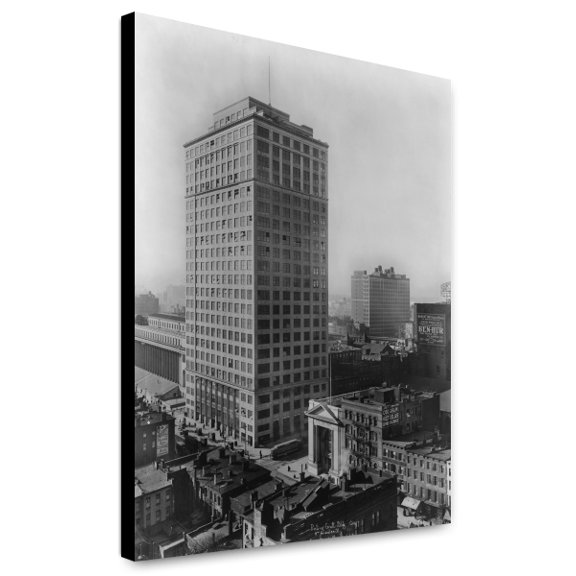 Canvas Print: Printing Craft Building, 8th Av. And 34 St., 1917
