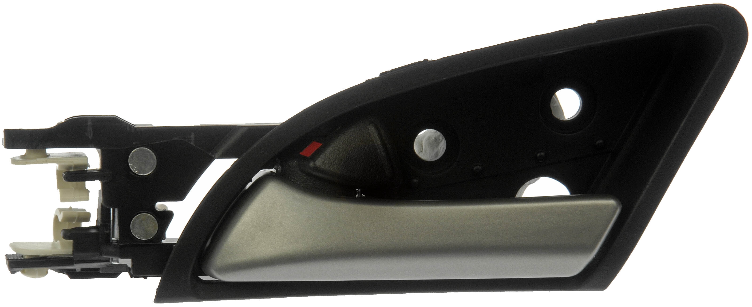 Dorman 81471 Interior Door Handle for Specific Honda Models, Smooth Silver Lever; Black Housing