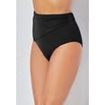 thumbnail image 3 of Swimsuits for All Women's High Waist Twist Swim Brief, 3 of 4