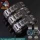 thumbnail image 2 of Correa de reloj de acero inoxidable y cerámica de 23 mm para Casio PROTREK Series PRW-30 PRW-50 PRW-60 PRW-70YT Correa de reloj deportiva resistente al agua, 2 of 5