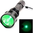 thumbnail image 2 of Flashlight Green Light Super Powerful 2000 Lumens Tactical Torch Remote Rechargeable Waterproof Hunting Torch for Camping Mountaineering Hiking, 2 of 4