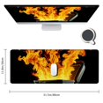 thumbnail image 2 of nygtbtfer Dumpster on FireMouse Pad , Cute Funny Mousepad for Laptop Gaming, Stitched Edge Non-Slip Rubber Base, Home Office Decor Desk Accessories, It's Fine I`m Fine Everything is Fine 31.5x11.8 in, 2 of 6
