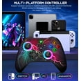 thumbnail image 6 of Switch Pro Controller for Switch 2/Lite/OLED /PC/IOS/Android,Beboncool Wireless Gaming Controller with Hall Effect Joystick/2Pack, 6 of 7