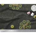 thumbnail image 2 of Soimoi Poly Georgette Fabric Sacred Geometry & Filigree Damask Print Fabric by Yard 52 Inch Wide, 2 of 3