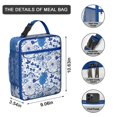 thumbnail image 3 of Wildflower Insulated Lunch Bag Box Men Reusable Lunch Tote Bag Waterproof Lunch Box Containers Picnic Travel, 3 of 6