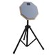 thumbnail image 1 of Professional 8inch Drum Practice Pad With Folding Adjustable Stand Gray--, 1 of 3