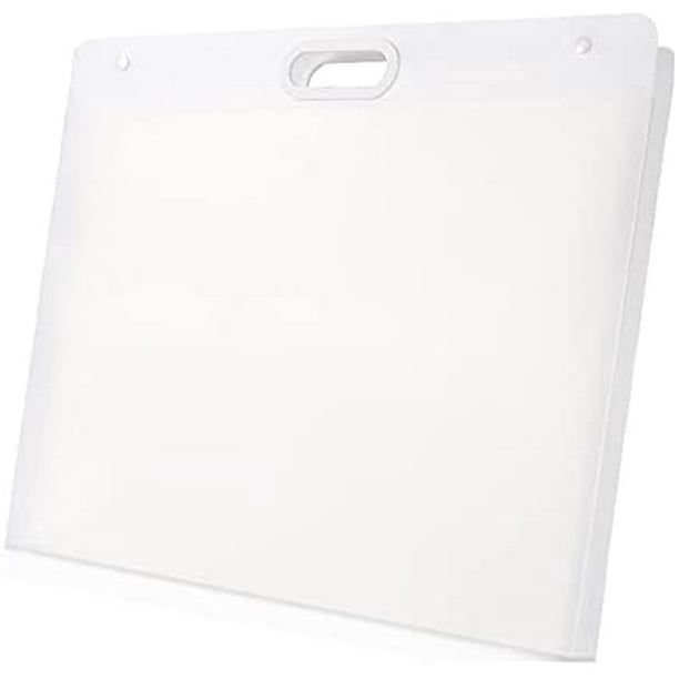 Plastic Art Portfolio Large Art Portfolio With Handles Waterproof Portfolio Folder For Artwork Arts Storage Case For Drawing Sketch Photography Poster Walmart Com
