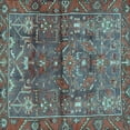 thumbnail image 1 of Ahgly Company Indoor Square Persian Light Blue Traditional Area Rugs, 8' Square, 1 of 1