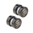 thumbnail image 1 of 2pcs Pendientes Magnéticos Del Perno Prisionero Hombres Mujeres Pendientes Del Imán Del Acero Inoxidable - Cabeza de SM SunniMix Pendientes de clip Pendientes, 1 of 5