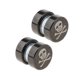thumbnail image 1 of 2pcs Pendientes Magnéticos Del Perno Prisionero Hombres Mujeres Pendientes Del Imán Del Acero Inoxidable - Cabeza de SM SunniMix Pendientes de clip Pendientes, 1 of 5