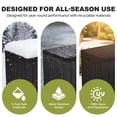 thumbnail image 4 of Dextrus Outdoor Waterproof 120 Gallon Resin Deck Box, Black & Brown, 4 of 7