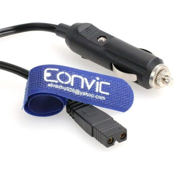 Eonvic 12V DC Cigarette Lighter Extension Cable,Mini Fridge Power Cord