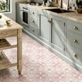 thumbnail image 3 of 10Pcs Bohemian Floral Peel and Stick Floor Tiles， 12x12 Covers 10 Sq. Ft. SelfAdhesive DIY Vinyl Flooring， Removable Waterproof Tile Sticker for Bathroom， Kitchen， Living Room， Bedroom, 3 of 8