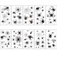 thumbnail image 2 of CUITING 10X Temporary Tattoo Body Sticker Spider Fake Halloween Tattoo, 2 of 11