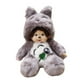 thumbnail image 1 of Muñeca de peluche Monchichi Totoroes, 20 cm, anime para niños, 1 of 1