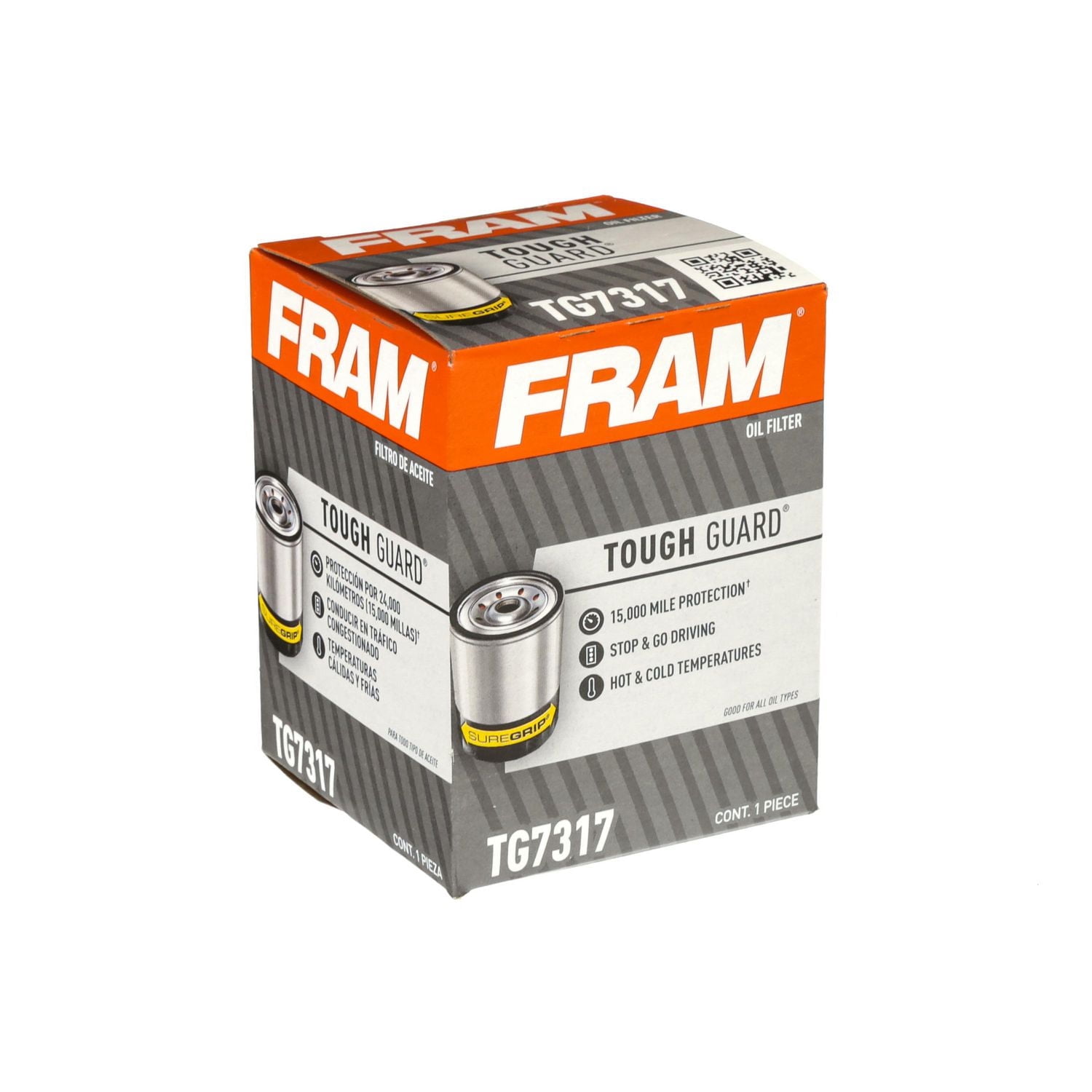 Filtre à huile FRAM Tough Guard, TG7317
