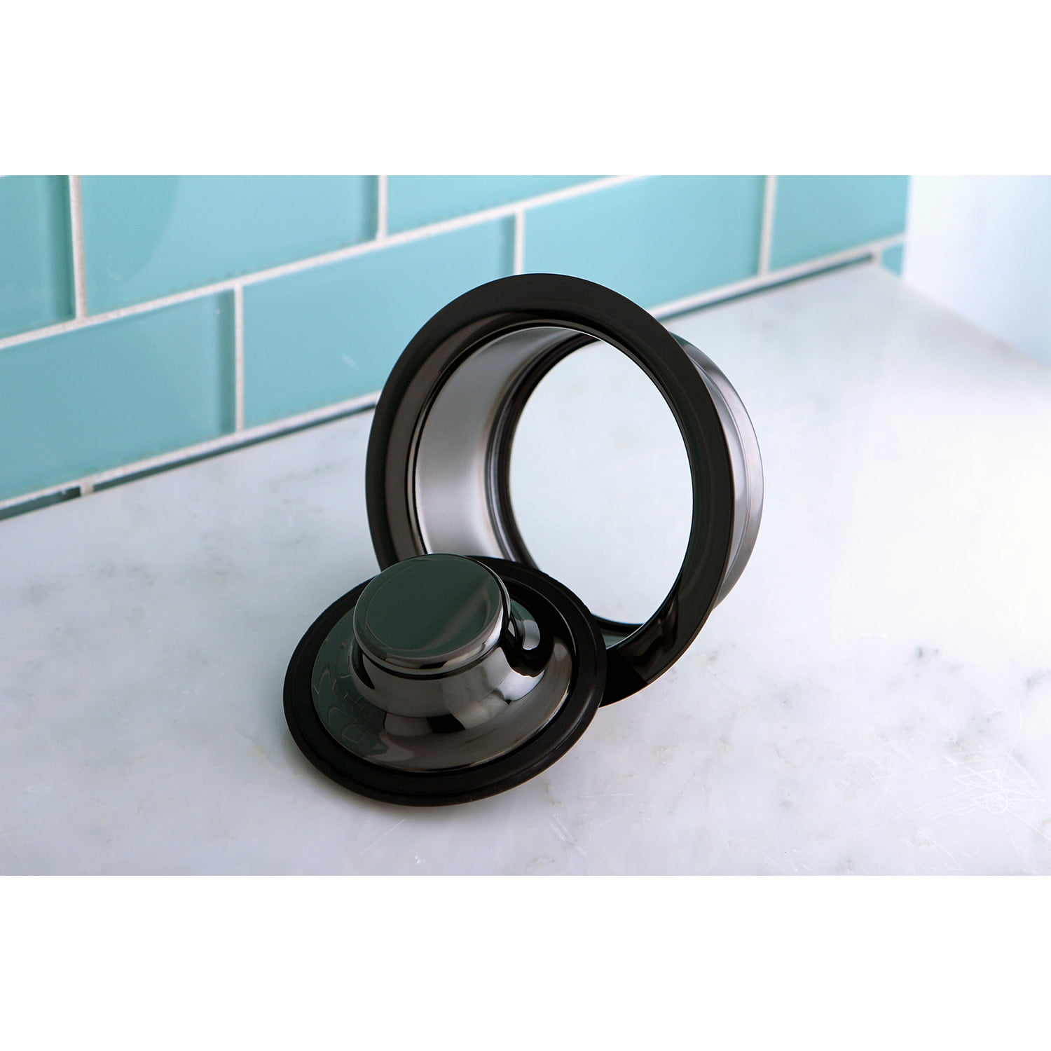 Kingston Brass CC53305DLTKF20 Modern Plumbing Standard Mount Toilet Trim Kit, 5/8" x 3/8" O.D. Comp, Oil Rubbed Bronze