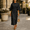 Black, variant on LoTiSee Women Solid Round Neck Batwing Sleeve Midi Dress Wide Waistband Front Pleated Slim Fit Elegant Office Evening Party Casual Long Dress