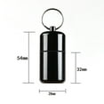 thumbnail image 5 of NIBOLOG Pill Keychain Water-proof Rust Resistance Widely Use Small Pocket Pill Box Keychain for Outdoor, 5 of 8
