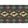 thumbnail image 5 of Mayberry Rug CC10519 19X31 19 x 31 in. Cozy Cabin Yukon Printed Nylon Kitchen Mat & Rug, Blue, 5 of 5