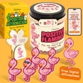 thumbnail image 1 of Set de regalo de tarjetas de afirmación Positive Flamingo de Jar Stofinity, 1 of 6