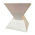 thumbnail image 1 of Giza Side Table Walnut Top with White Veneer Wood Top, 1 of 3