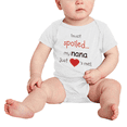 thumbnail image 2 of I'm Not Spoiled My NaNa Just Loves Me Cute Baby Rompers Boy Girl Newborn Clothes Unisex, 2 of 5