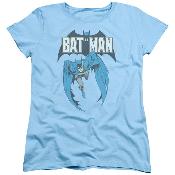 Batman Batman #241 Cover S/S Women's T-Shirt Light Blue