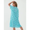 thumbnail image 2 of Camisón Con Diseno Floral Frescos Pijama Verano Mujer, 2 of 8