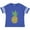 Football Blue and White, variant on Summer Pineapple Boys or Girls Toddler T-Shirt