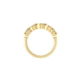 thumbnail image 3 of Araiya Fine Jewelry 14K Yellow Gold Round-shape Lab Grown Diamond Cluster Halo Engagement Ring (1 Cttw, D-F Color, VS1 Clarity) Size 7, 3 of 6