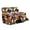 Floral Plaid Art, variant on Psesaysky Lavender Cute Bee Pattern With Side Pockets Recliner Middle Console Sofa Cover Polyester Recliner Loveseat Cover Full Coverage