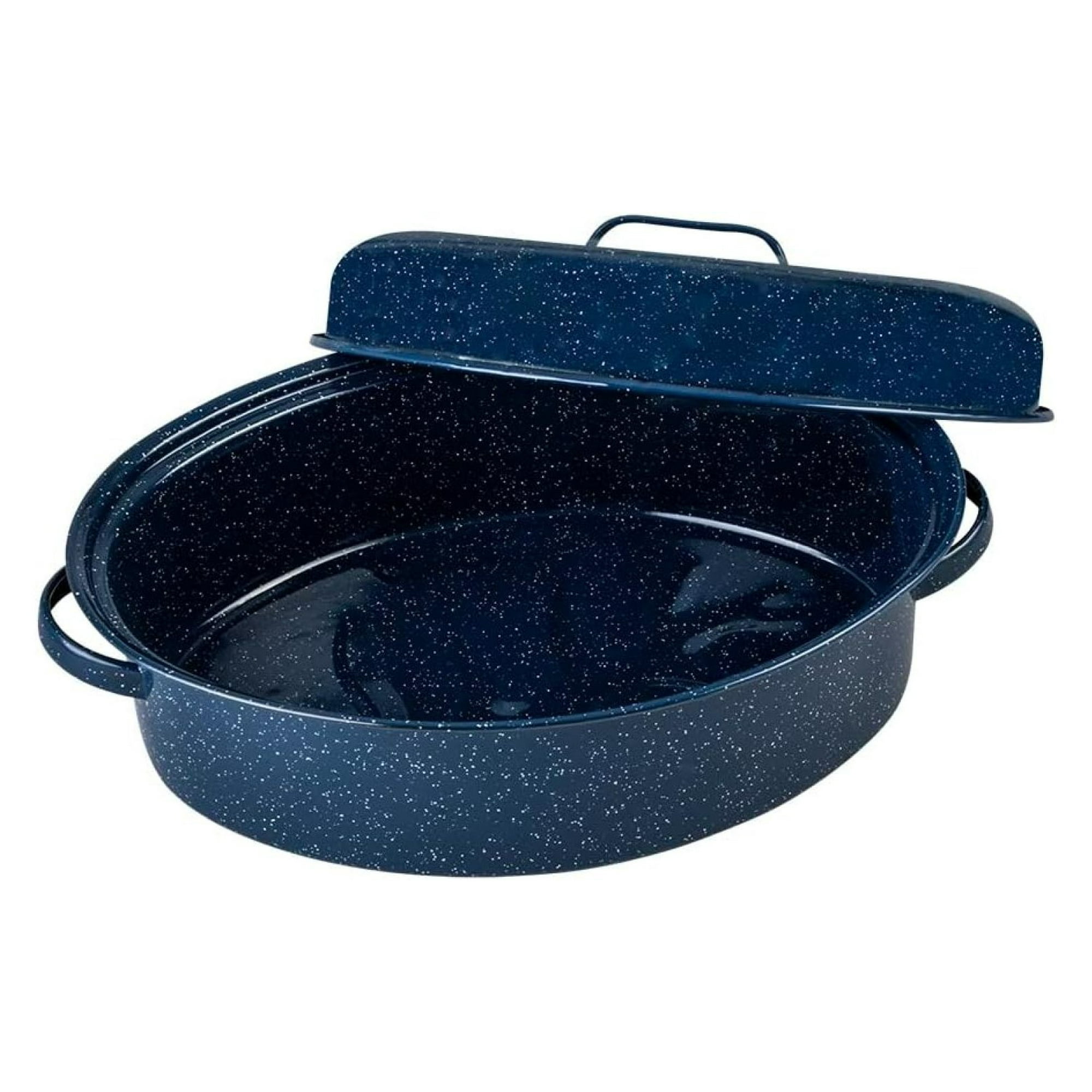 Limited Edition Large Covered Oval Roasting Pan, 18", Blue