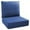 Blue, variant on Bellefurn Luxury Outdoor Deep Seat Cushion 22 X 24 X 6 inch for Patio Furniture,Outdoor Sofa Cushions Chairs Cushions,Waterproof & Fade Resistant Patio Furniture Cushions for Wicker Chair,Couch