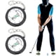thumbnail image 4 of Contadores de puntuación de Golf Contador de Golpes de Golf de plástico portátil de 2 Piezas con Llavero de 18 Posiciones de puntuación Contadores de puntuación Spptty deporte de ocio, 4 of 7