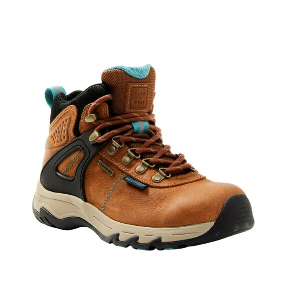 Cleo   Wolf Women's Talon 2 Lace-Up Hiking Boot Round Toe Teal 9 M  US
