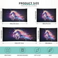 thumbnail image 3 of GZHJMY Dream Starry Unicorn Body Pillow Cover with Zipper, Soft and Cozy Fuzzy Fleece Body Pillow Case Cover 21 x 54 in,Plush Long Body Pillow Pillowcase Home Decor, 3 of 7