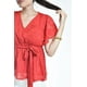 thumbnail image 4 of Blusa de encaje Roman Fashion /Juvenil, 5113 (Rojo) rojo M, 4 of 5