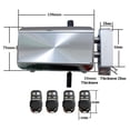 thumbnail image 4 of Bluetooth Anti Theft 4 Remote Control Stealth Door Gate Smart Battery Power Electronic Latch Lock Villa Home Office Security ,Ultra-Quiet Operation, 4 of 4