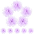 thumbnail image 4 of LOLIPPYY 10Pcs Artificial Mesh Flower Decor Realistic Flower Model Artificial Flowers Decors Fake Flowers, 4 of 7