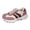 Purple, variant on Women's Skate Fashion Sneakers Comfortable Suede Color Block Platform Running Walking Tennis Shoes Spring Fall Fashion Casual Skateboard Footwear Purple Size 6.5