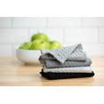 thumbnail image 2 of Mainstays 4 Pieces, Waffle Dishcloths, Gray, 2 of 7