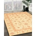 thumbnail image 3 of Ahgly Company Machine Washable Indoor Rectangle Abstract Orange Area Rugs, 4' x 6', 3 of 7