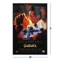 thumbnail image 3 of Casablanca - Framed Movie Poster (50Th Anniversary Edition) (Size: 27" X 40") (Orbit Blue Aluminum Frame), 3 of 6