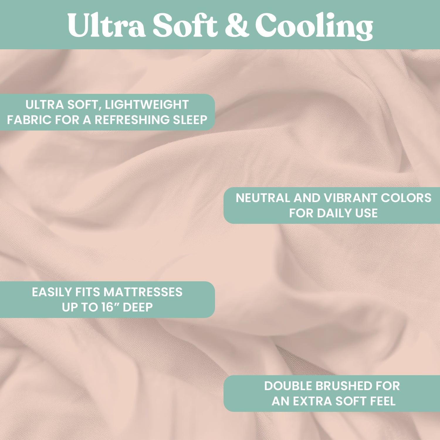 6-Piece Microfiber Bed Sheets ? Ultra-Soft, Wrinkle-Free, Deep Pocket Fit