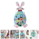 thumbnail image 5 of 1 juego de conejito de fieltro para manualidades, decoración colgante de conejo de Pascua, 5 of 5