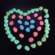 thumbnail image 3 of 30pcs / Bag Luminous Pebbles Stones Home Fish Tank Decoración al aire libre Garden Walkway Glow in t Abanopi Guijarros resplandecientes, 3 of 7